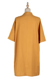 100% Cotton Elegant Soild Shirt Dress