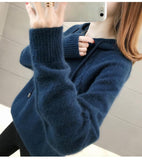 Casual Hooded Sweater Women New Autumn Winter Korean Loose Long Sleeve Tops