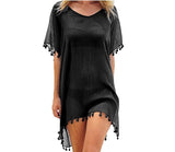 Chiffon Tassels Beach Wear Swimsuit Cover Up