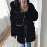 Women's Artificial Fur THICKING WARM Coat