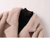 Real Fur High Quality Australian Wool Coats