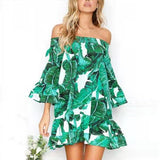 Sexy print dress for summer 2021