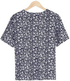 In Plain Sight Floral Print Top