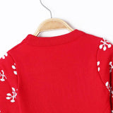 Christmas Children Sweater Fawn Dress