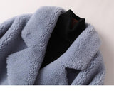 Real Fur High Quality Australian Wool Coats