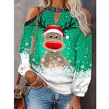 Sexy Christmas Women's Top