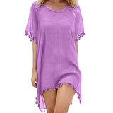 Chiffon Tassels Beach Wear Swimsuit Cover Up