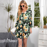 Spring/summer 2021 new fashion print dress