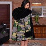 Thickened Medium Cotton Coat