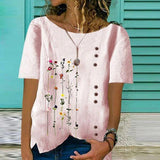 Sweet Pink Short Sleeve Top