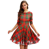 Christmas Printing Women's Dress