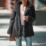 Fashion Lapel Coat For Winter