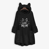 Oversized Sweatshirt Woman Fleece Hoodies