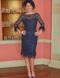 Gill Harvey Feather Dress