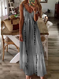 Casual Loose Sleeveless Beach Long Dress