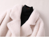 Real Fur High Quality Australian Wool Coats