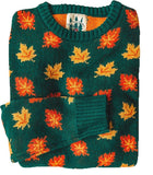 The Big Cozy Fall Leaf Sweater