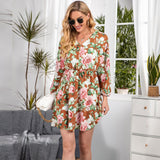 Spring/summer 2021 new fashion print dress