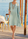 Morlaix Chiffon Dress