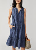 Christa Dress in Stripe