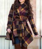 Loose Laced Tweed Coat