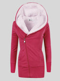 Winter Jackets Padded Long Slim Hooded