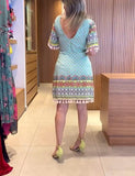 Colorful Printed Vacation Dress