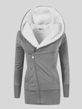 Winter Jackets Padded Long Slim Hooded